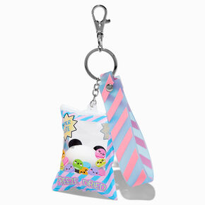 Panda &quot;Freeze Dried&quot; Snack Wristlet Keychain,