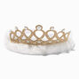 Claire&#39;s Club Gold Glitter Furry Nativity Crown,