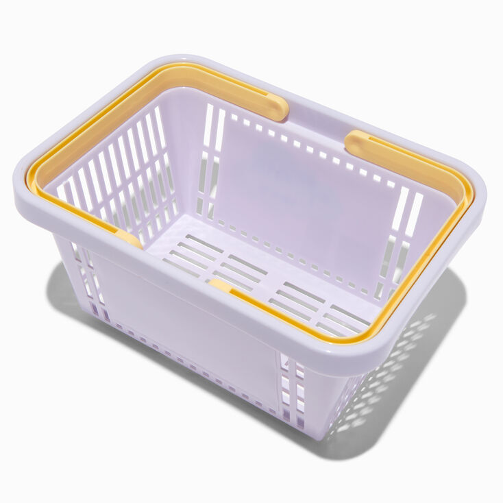 Purple Shopping Basket,