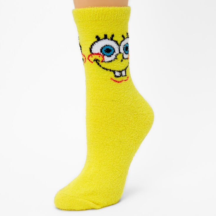 Nickelodeon&trade; SpongeBob SquarePants&trade; Cozy Socks - 2 Pack,