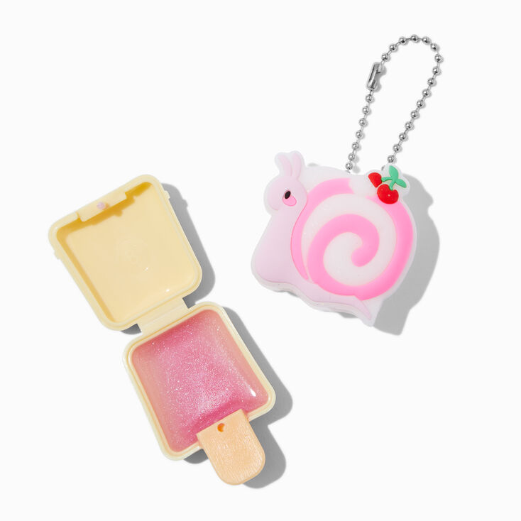 Pucker Pops&reg; Pink Swirl Snail Lip Gloss - Sugar Sweet,