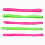 Neon Pink &amp; Green Sport Headwraps - 5 Pack,