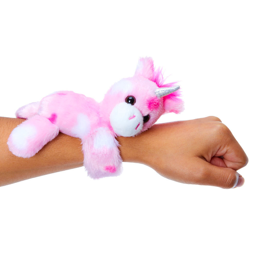 Plush unicorn hot sale slap bracelet