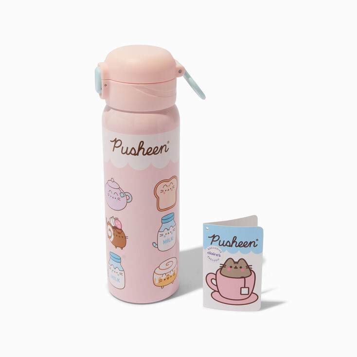 Pusheen&reg; Claire&#39;s Exclusive Tea Party Water Bottle,