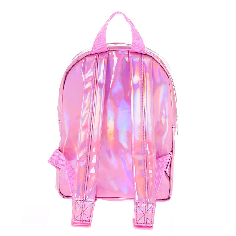 Claire's Club Reversible Sequins Unicorn Backpack - Pink,