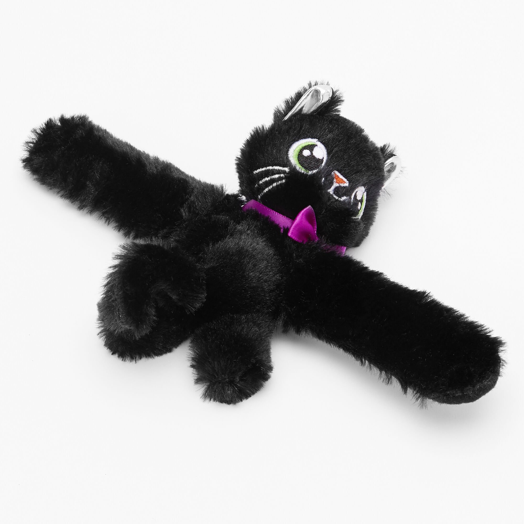 Huggie Cat Slap Bracelet Black