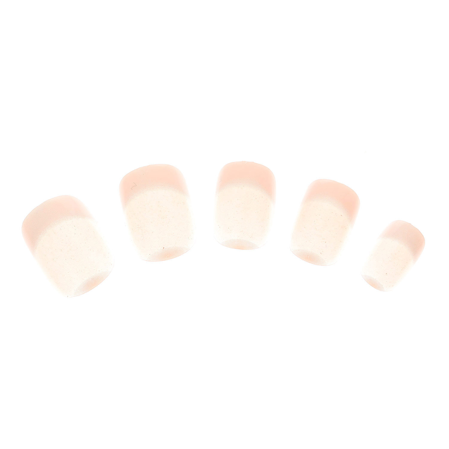 Lot de 24 faux ongles au rendu nacré,