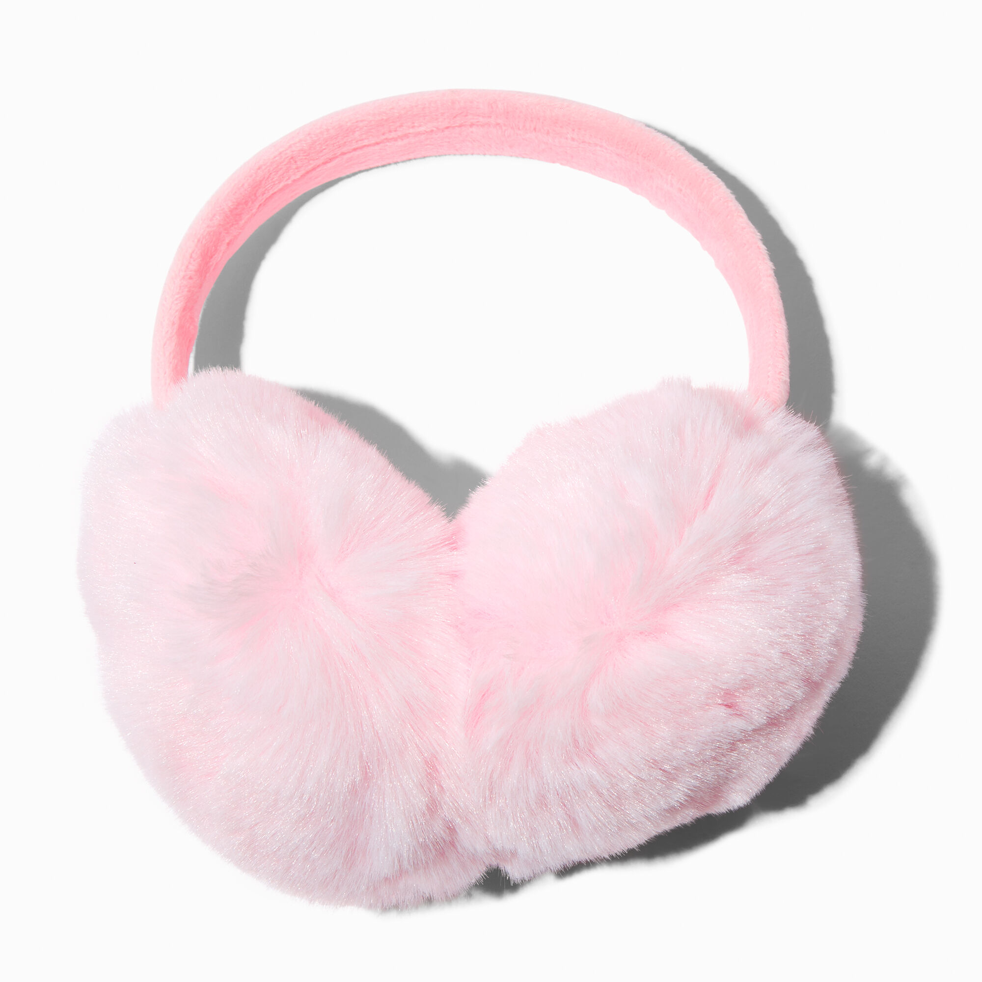 View Claires Furry Earmuffs Pink information