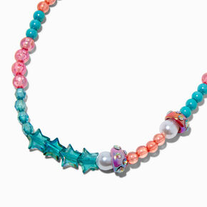 Claire&#39;s Club Star &amp; Mushroom Beaded Stretch Necklace,