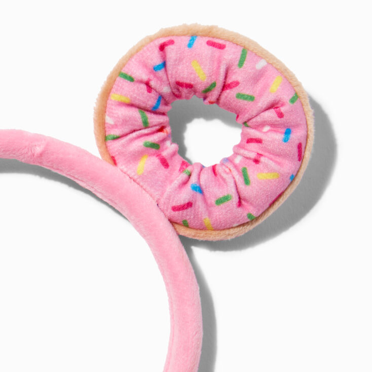Pink Sprinkle Donut Ears Headband,