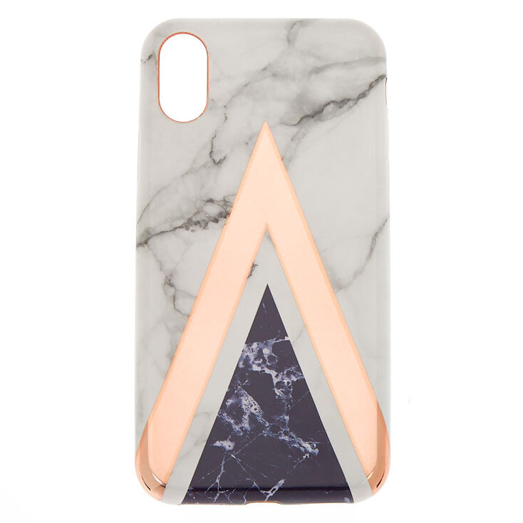 Geometric Marbled Phone Case Fits Iphone X Xs Claire S