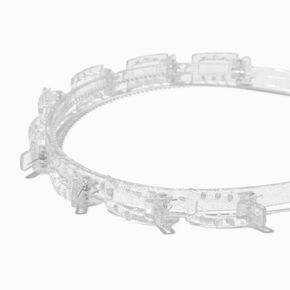 Localoc&reg; for Claire&#39;s Twist &#39;n&#39; Clip&reg; Clear Headband,