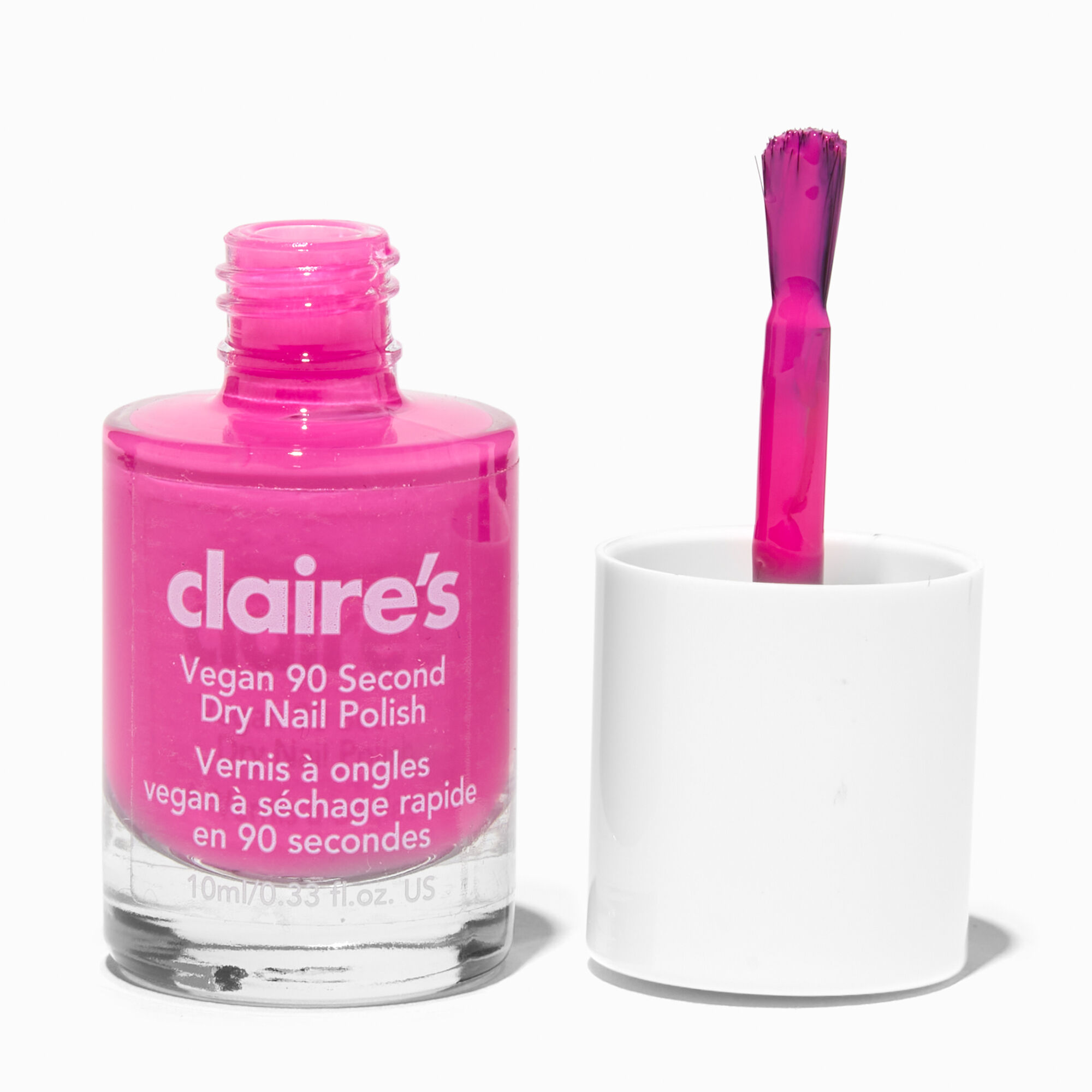 View Claires Vegan 90 Second Dry Nail Polish Model information