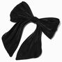 Black Organza Hair Bow Clip,