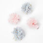 Claire&#39;s Club Pastel Chiffon Flowers Hair Clips - 4 Pack,