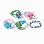 Claire&#39;s Club Hoodie Critter Beaded Stretch Rings - 5 Pack,