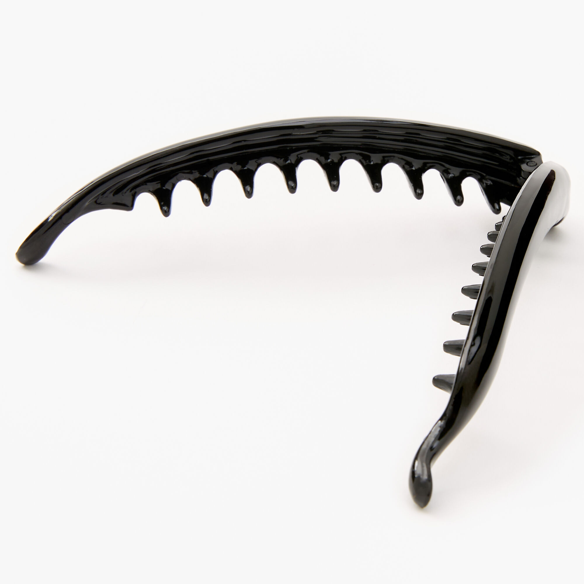 Slim Banana Hair Claw - Black,