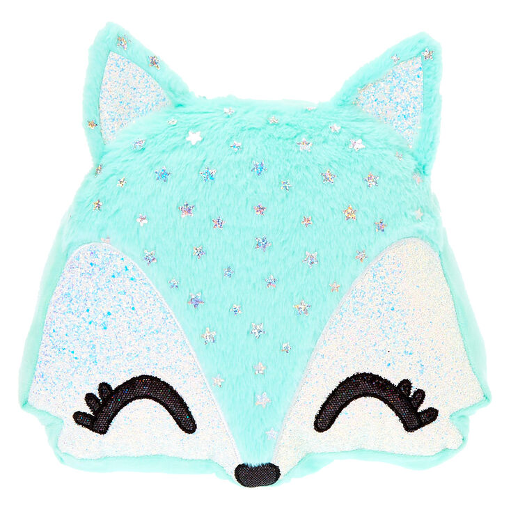 Oreiller doux Trixie la renarde - Vert menthe,