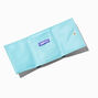 Embellished Cherries Blue Trifold Wallet,