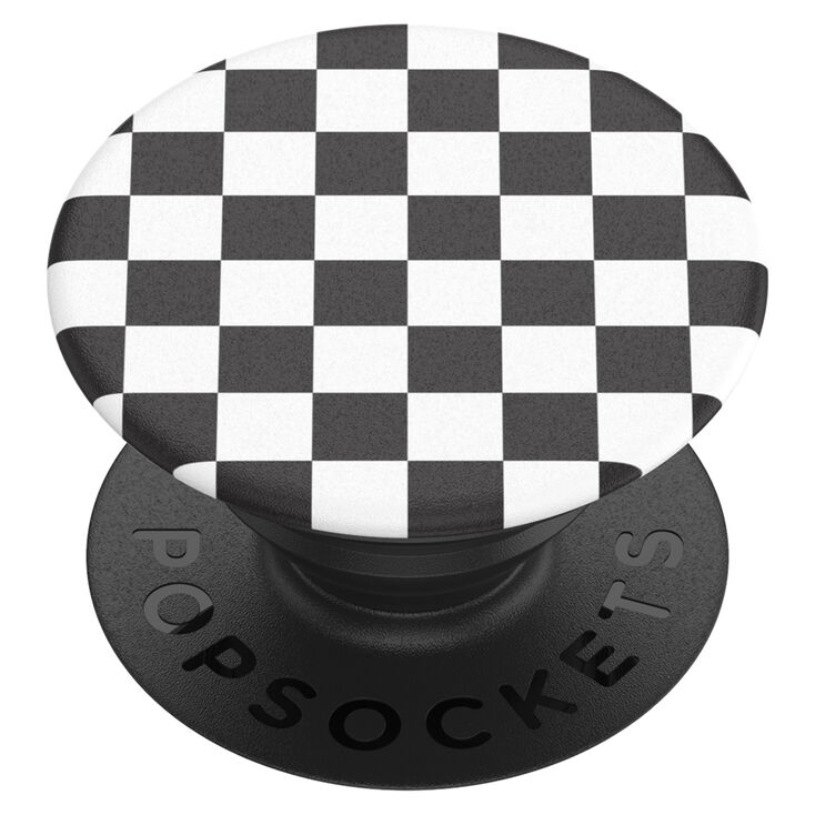 PopSockets Swappable PopGrip - Checkered,
