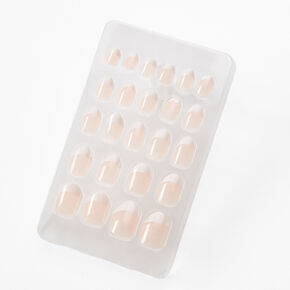 French Tip Stilleto Press On Vegan Faux Nail Set - 24 Pack,