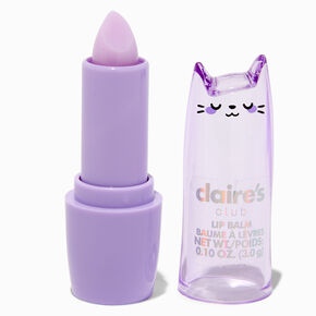 Claire&#39;s Club Purple Cat Flavored Lip Balm,