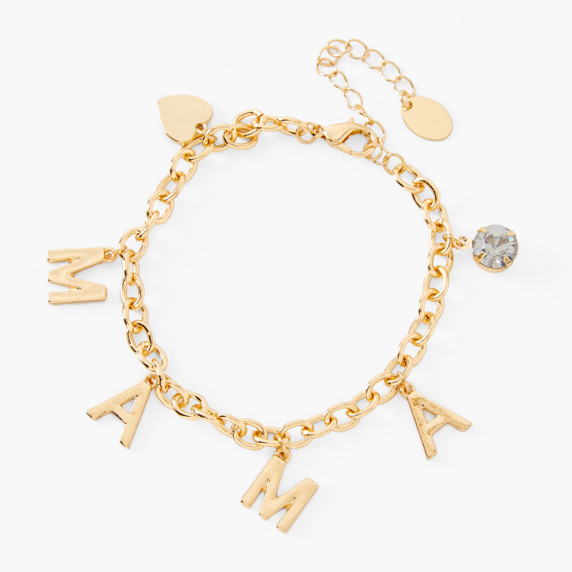 Mother's Day Gold Mama Charm Bracelet,