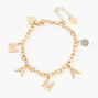 Mother&#39;s Day Gold Mama Charm Bracelet,