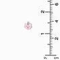 Pink Caticorn, Heart Paws, &amp; Pearl Silver Stud Earrings - 3 Pack,
