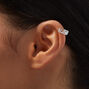 Silver-tone Filigree Ear Cuff,