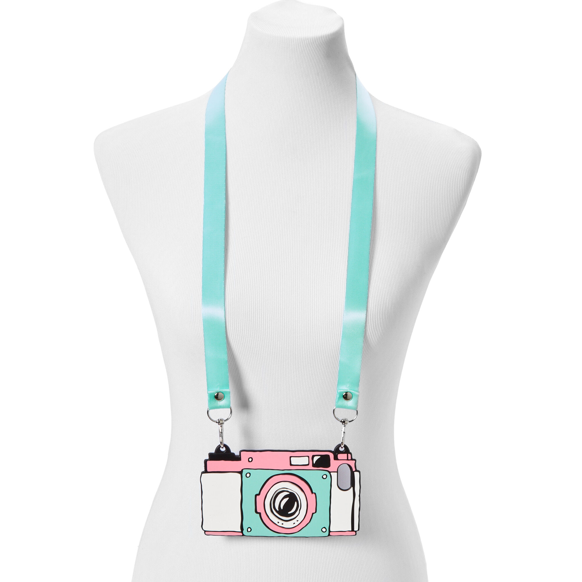 Pastel Camera Silicone Phone Case - Fits iPhone® 6/7/8/SE,