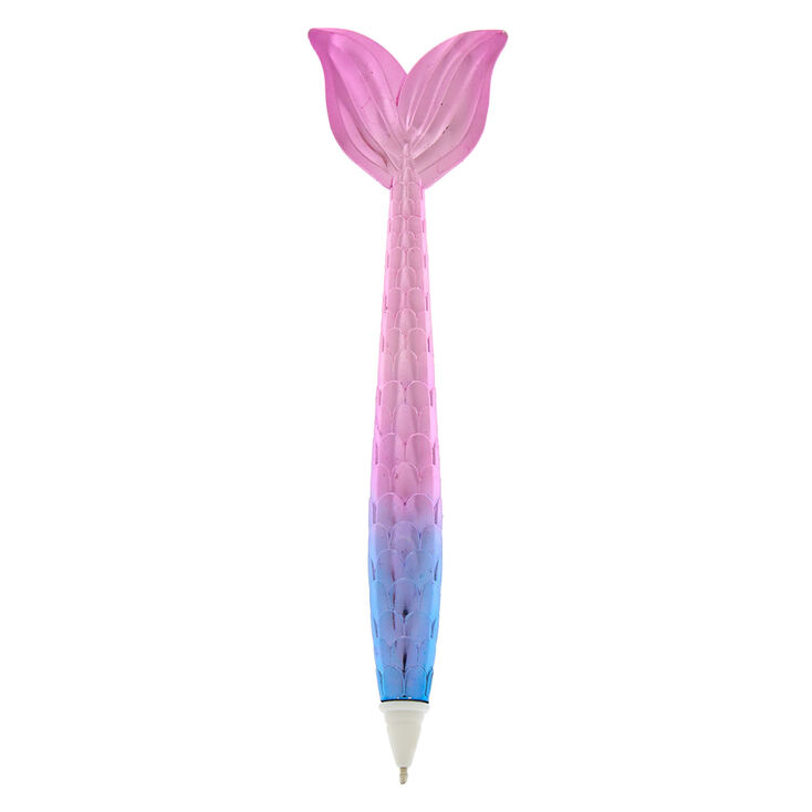 Stylo sir&egrave;ne rose &agrave; effet ombr&eacute;,