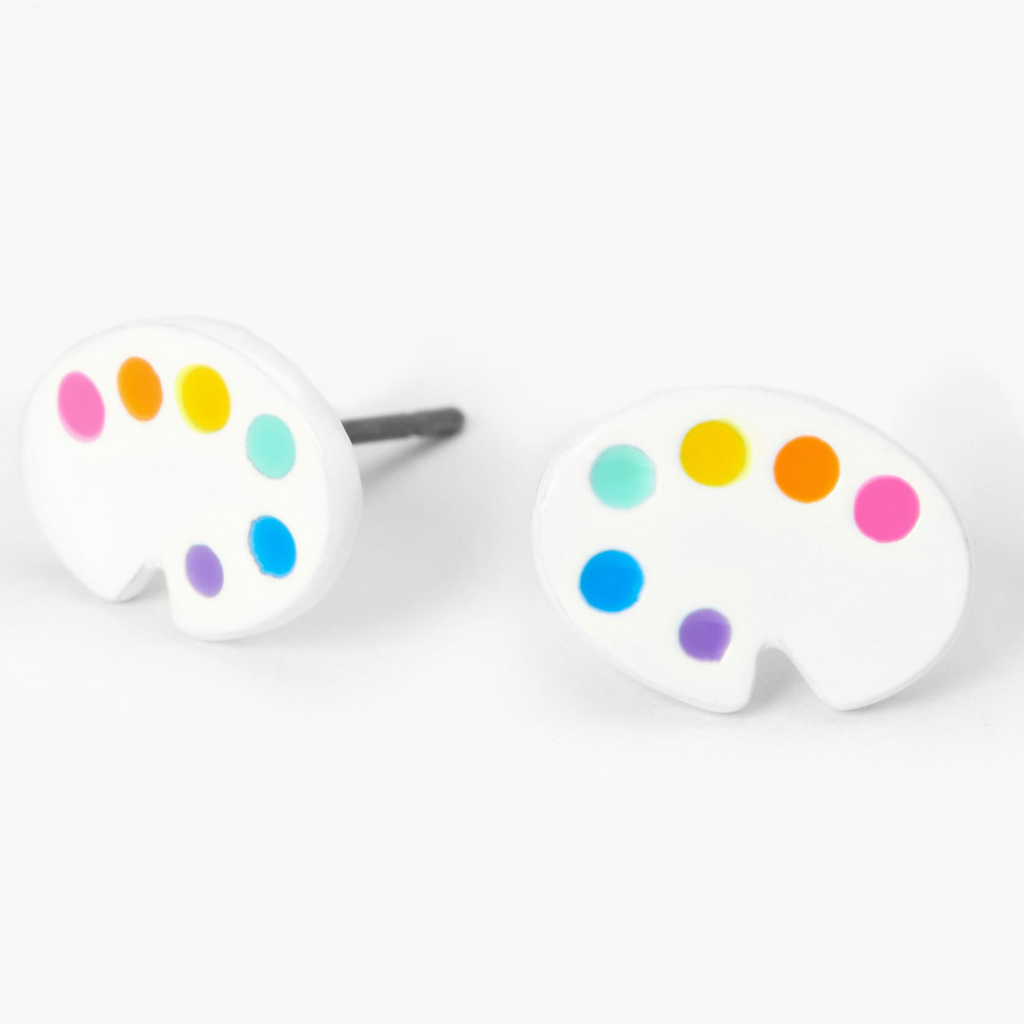 Artist palette earrings on sale
