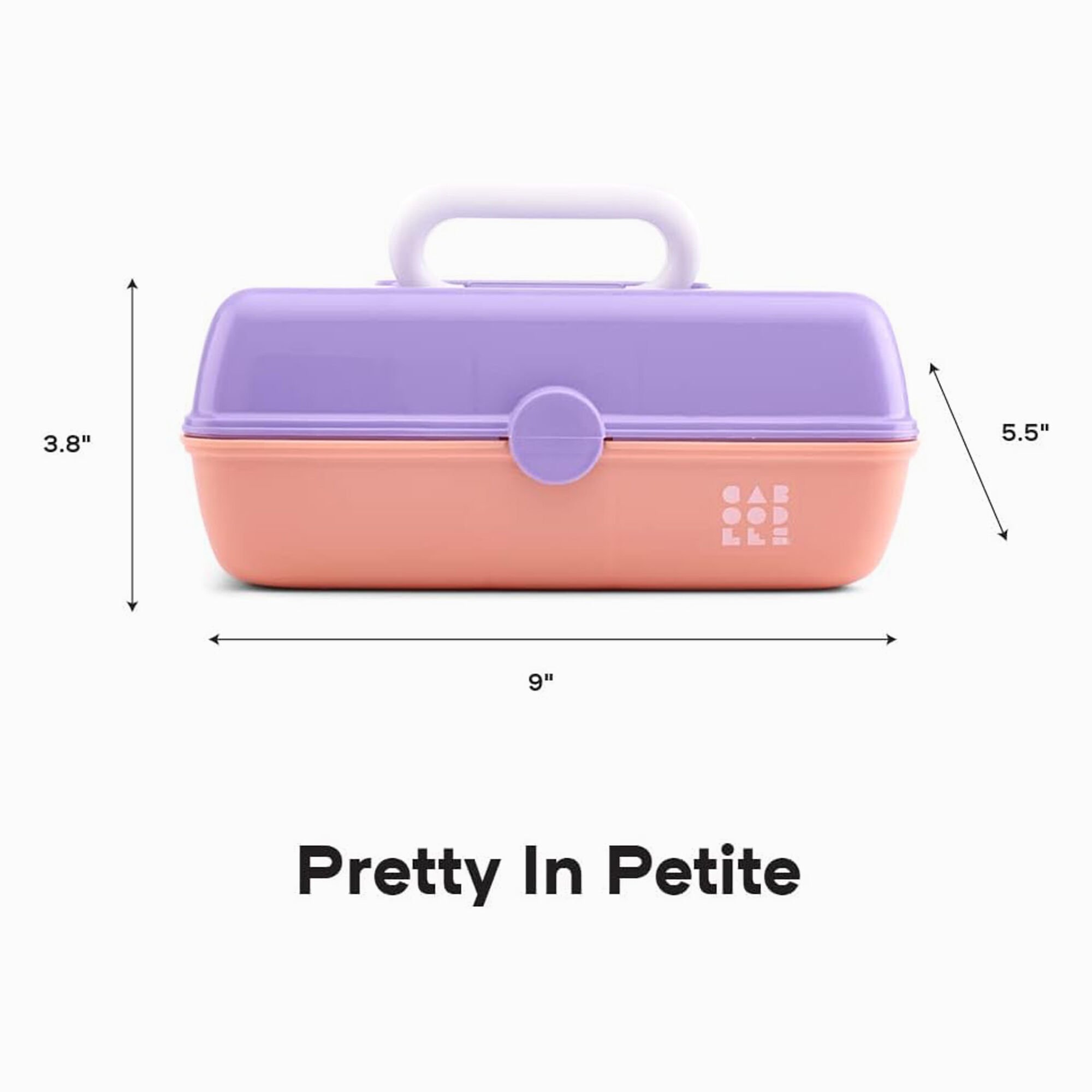 Caboodles® Pink & Purple Pretty in Petite Makeup Case,