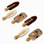 Rust No Crease Hair Styling Clips - 6 Pack,