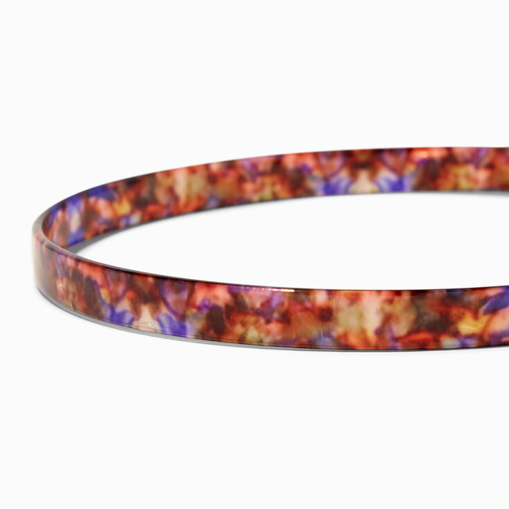 Tortoiseshell Acrylic Headband,