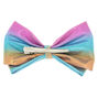 Anodized Metallic Hair Bow Clip - Pastel,