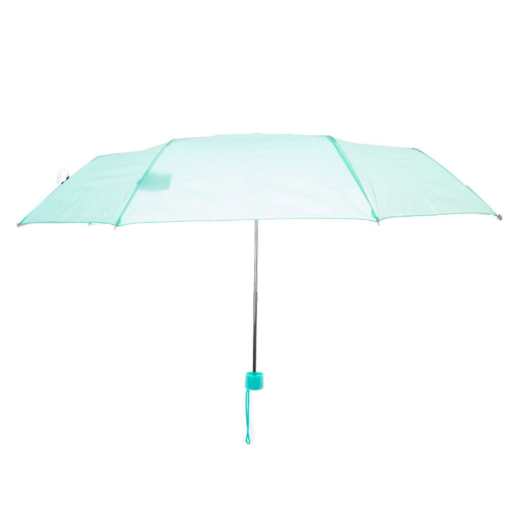 Claire's Parapluie vert menthe basique
