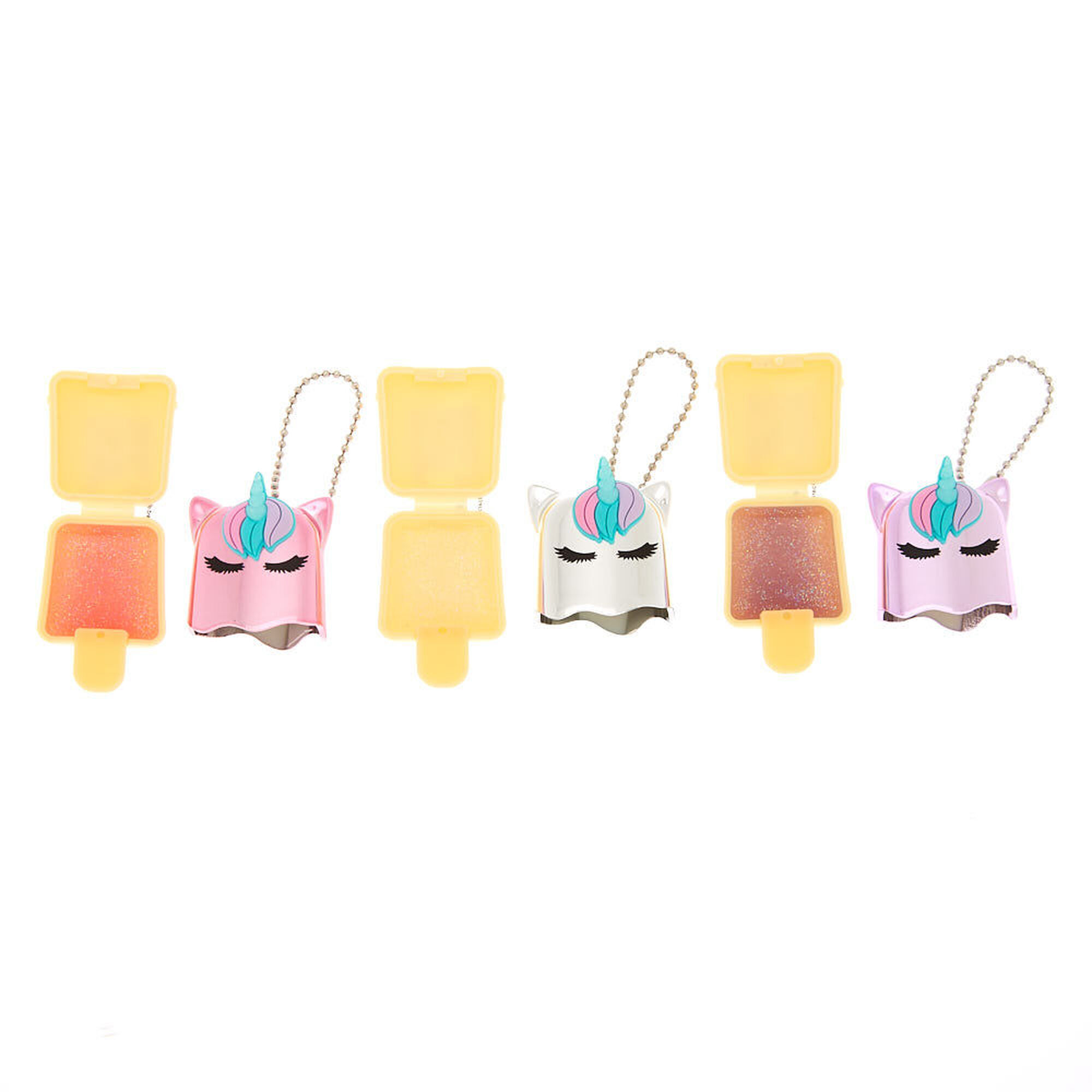 Pucker Pops Glam Unicorn Lip Gloss Set - 3 Pack,