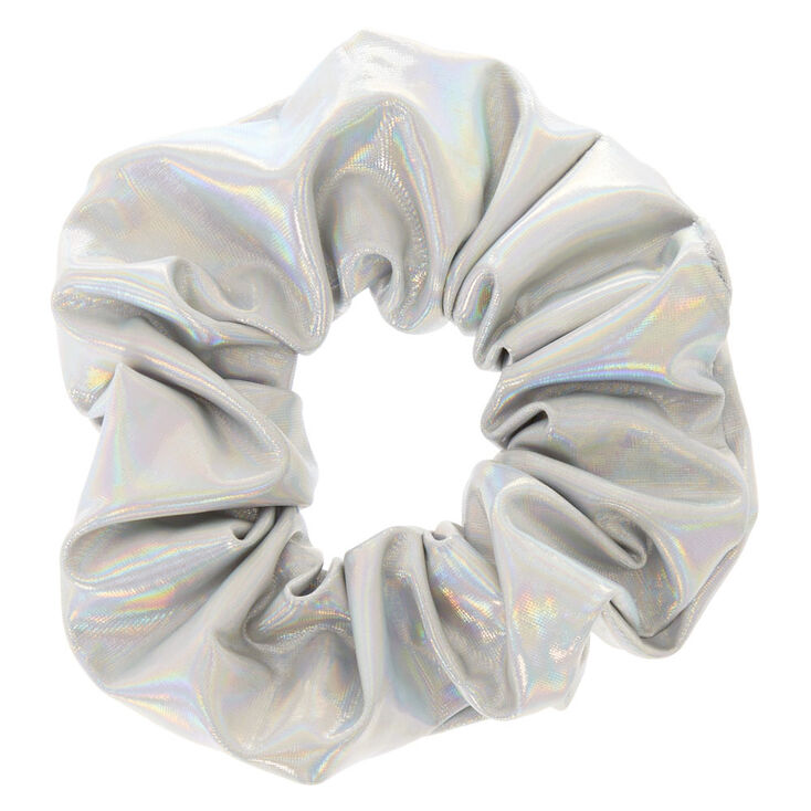 Scarf Scrunchie Silver Scrunchie hair accessory