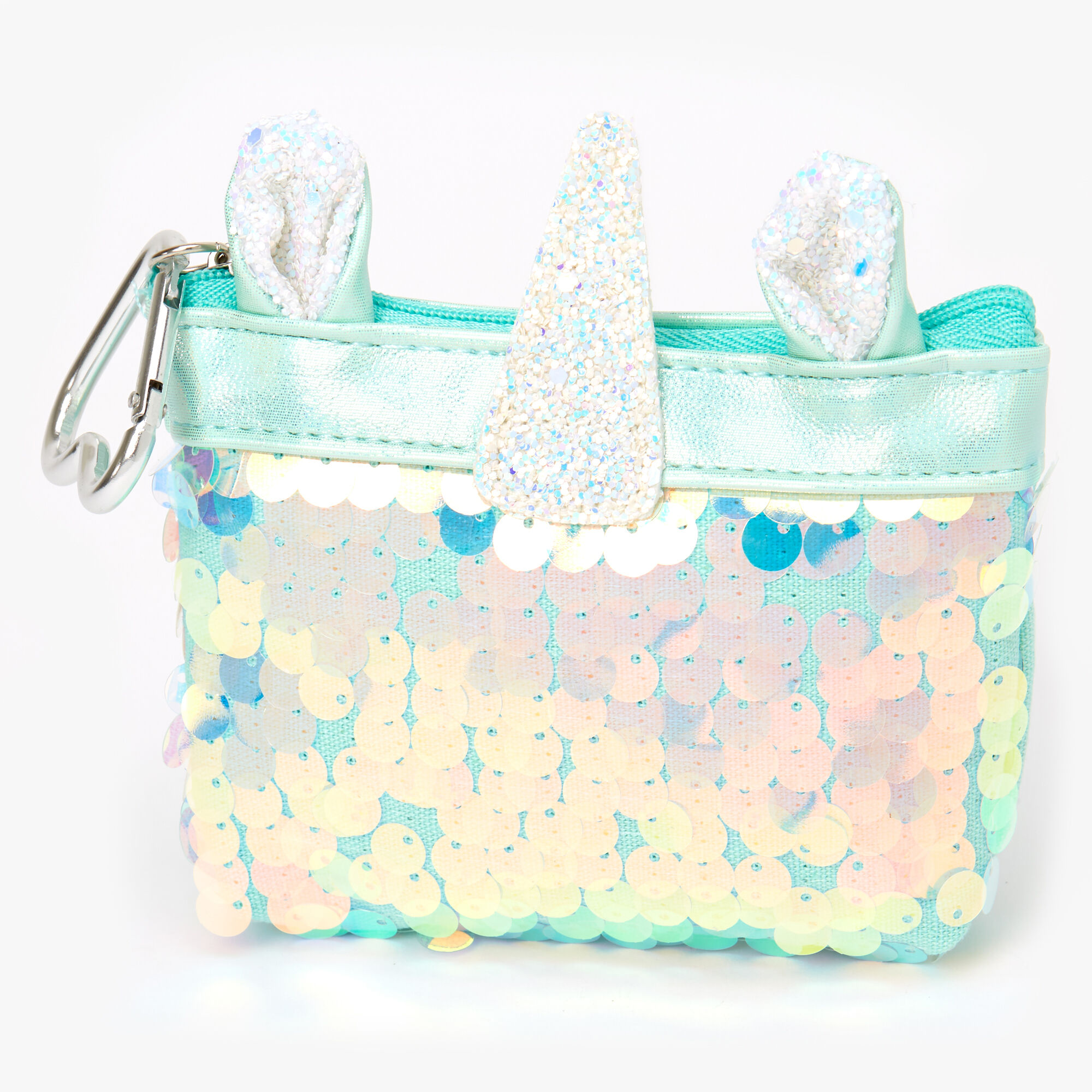 Shiny Sequin Unicorn Coin Purse Mint