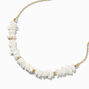 White Puka Shell Choker Necklace,