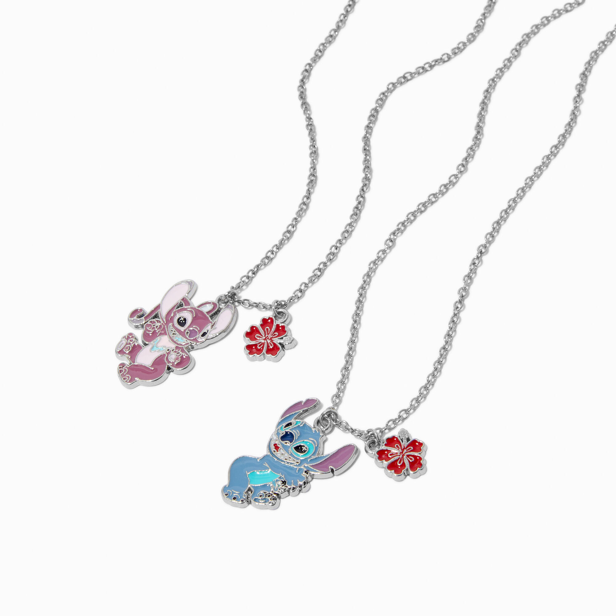 Disney Stitch Best Friends Pendant Necklace 2 Pack