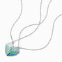 Best Friends Forever Letter Heart Pendant Necklaces - 2 Pack ,