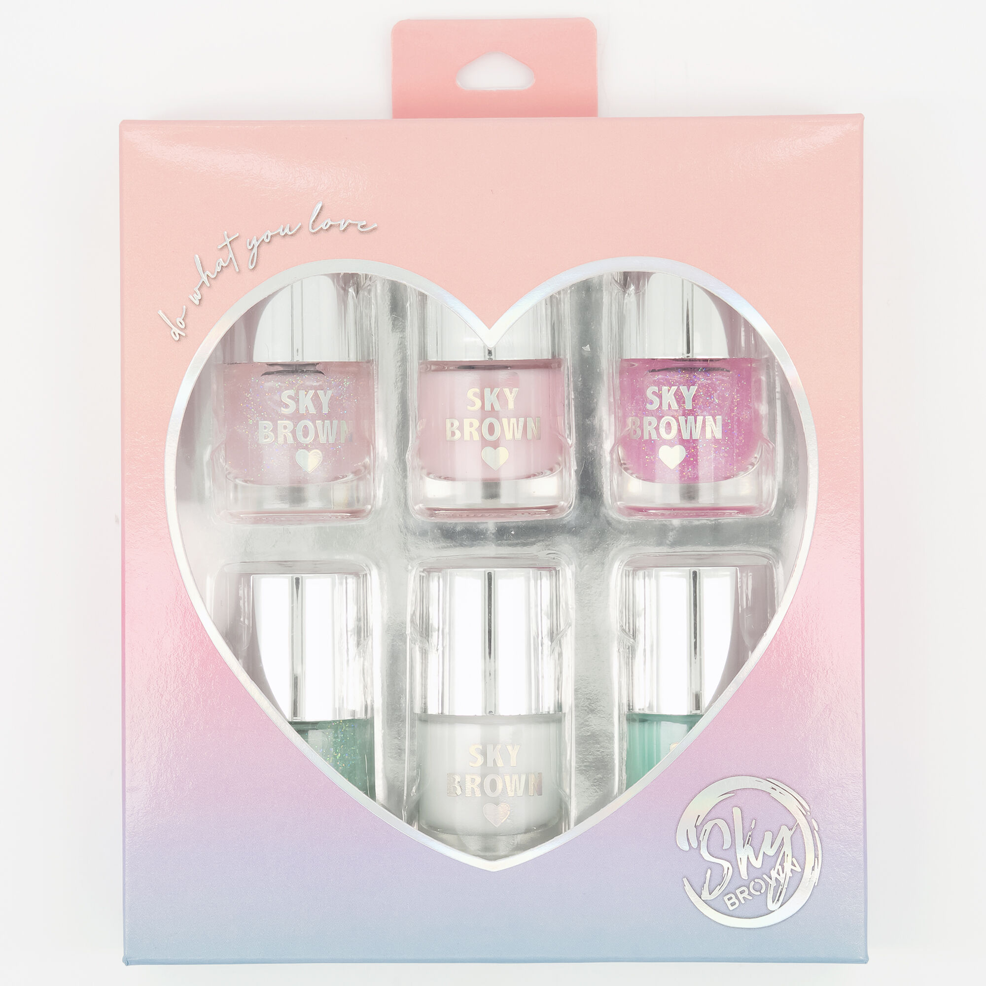 Claire's Vernis à ongles Sky Brown™ - Lot de 6