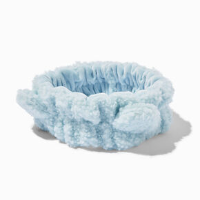 Blue Sherpa Makeup Headwrap,