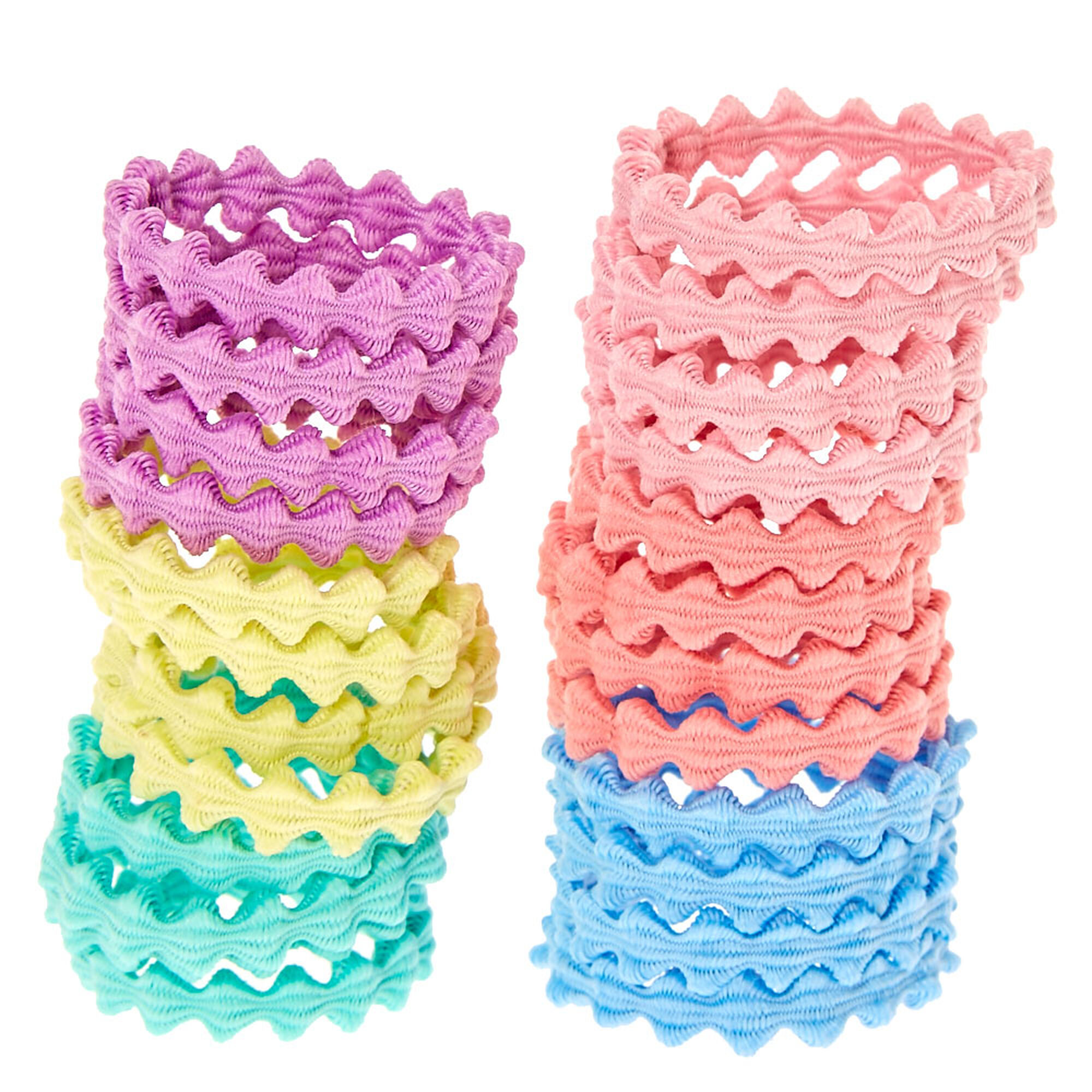 View Claires Club Pastel Wave Hair Bobbles 24 Pack information