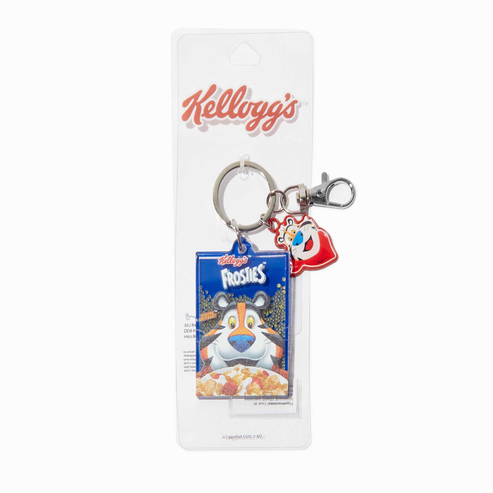View Claires Kellogs Frosties Keyring Shaker information