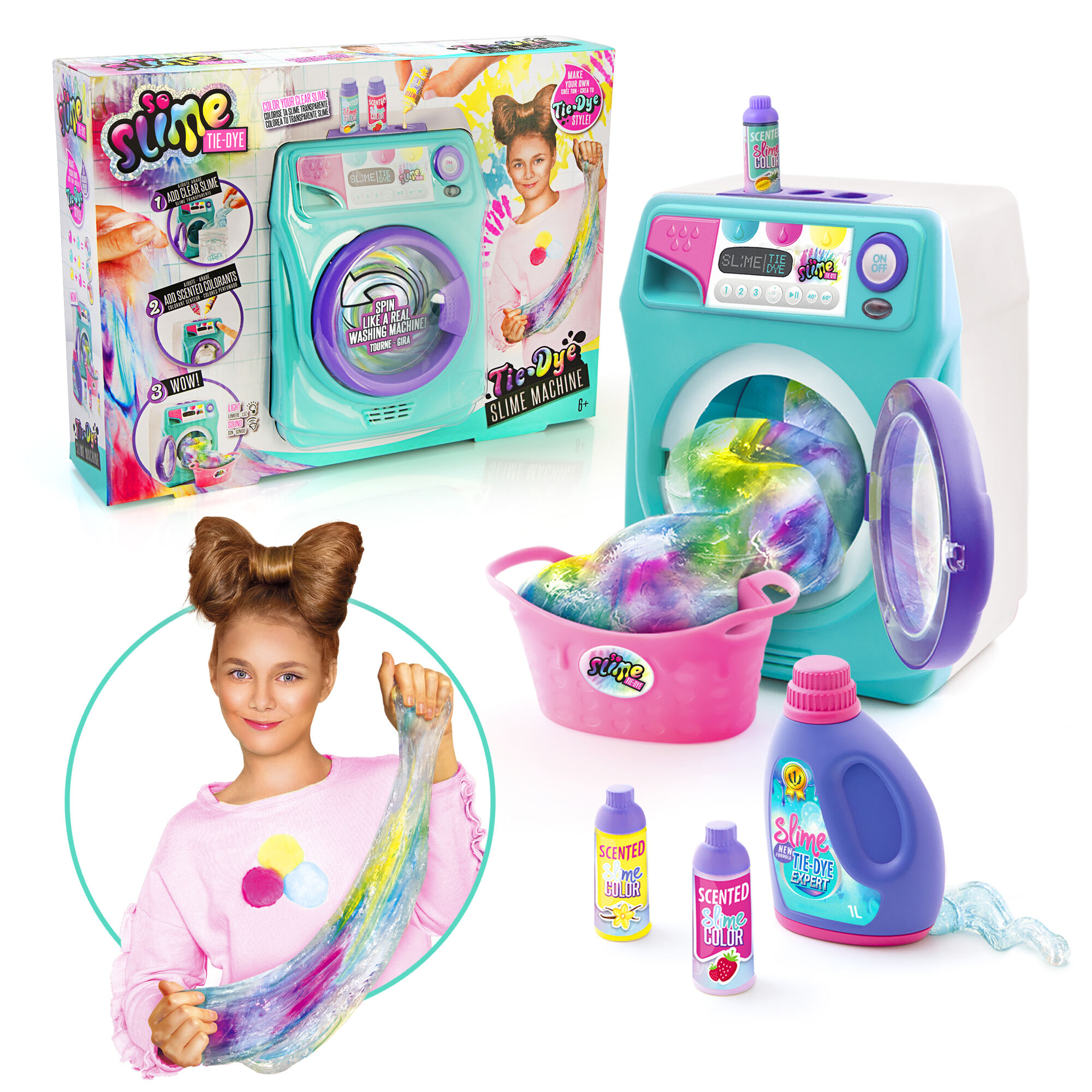 So Slime DIY™ Tie-Dye Slime Washing Machine,