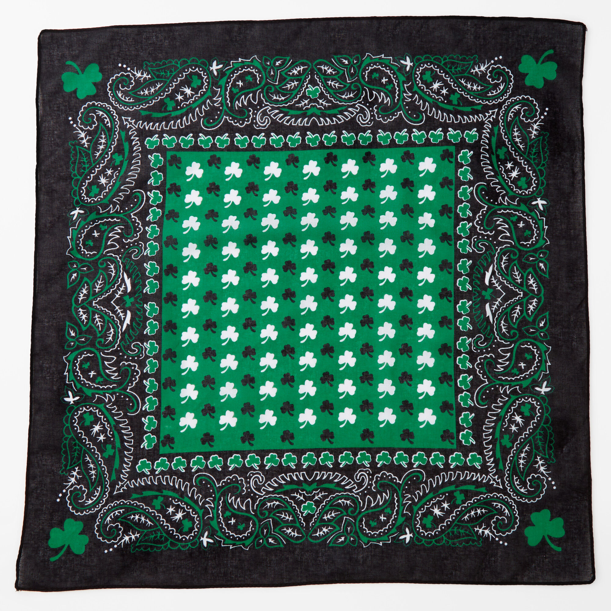 Irish Bandana Headwrap - Green,